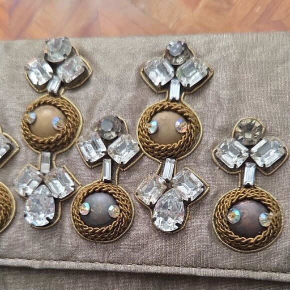 NWT Nicole Miller Wallet with Embellishments - Picture 12 of 12